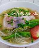 Canh chua cá điêu hồng