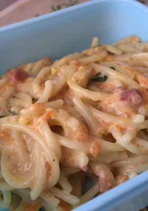 Foto resep Spaghetti Carbonara MPASI 10-12 bulan