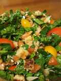 Ensalada de salmón ahumado