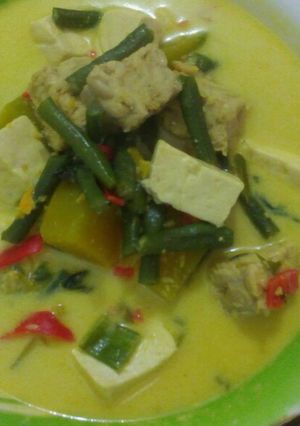 Foto resep Labu kuning santan campur
