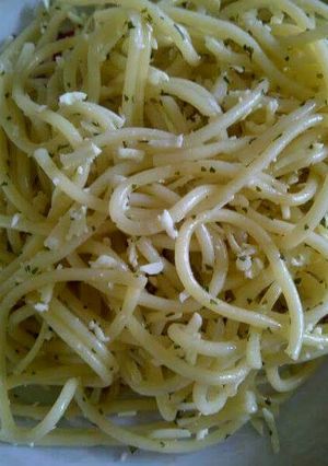 Foto resep Spaghetti Asin Gurih