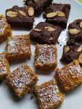 Brownie de Dulce de Leche & Brownie de Chocolate Con o Sin Tacc