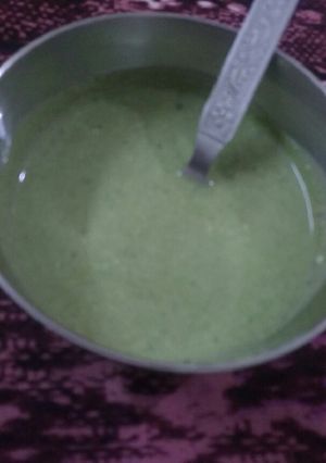 A picture of Chenopodium smoothie.