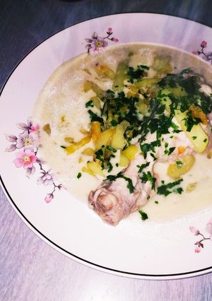 Una foto de Sopa de maní