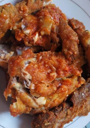 Foto resep Ayam geprek