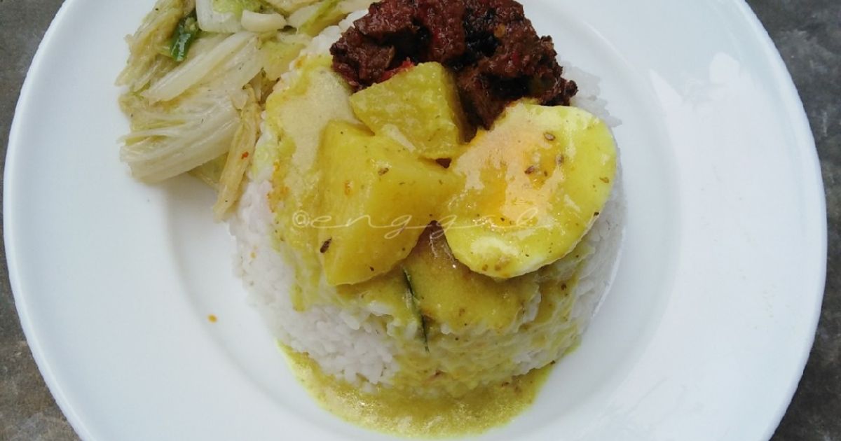 Resep Nasi Kari (Bagan Riau) oleh Enggal 👩 - Cookpad