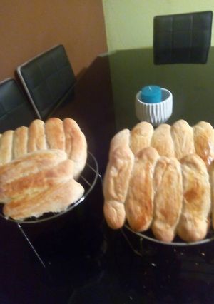 Una foto de Pan de bollito o manitas