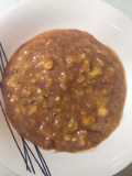 Postre de plátano, leche condensada y cacao