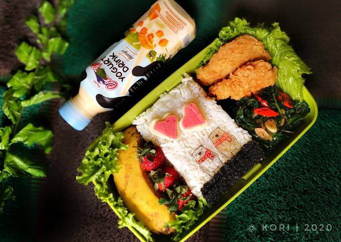 Bento Box Sederhana 4 Sehat 5 Sempurna