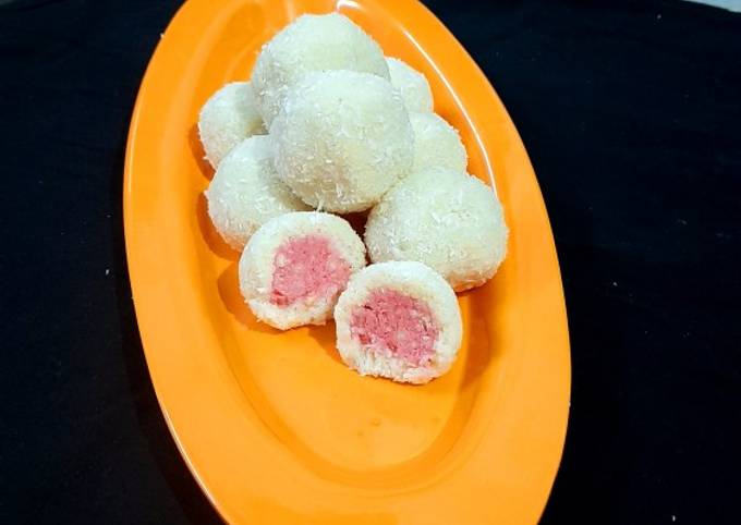 Stuffed Coconut Laddu