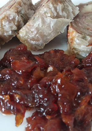 Una foto de Crocanti de carne con jamón y queso