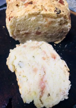 Una foto de Budín salado sin tacc