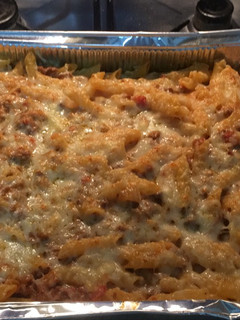 Una foto de Macarrones gratinados receta muy fácil