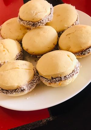 Una foto de Alfajores de maicena