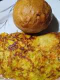 OMELETTE SENCILLO. Puede ser un Súper Desayuno.