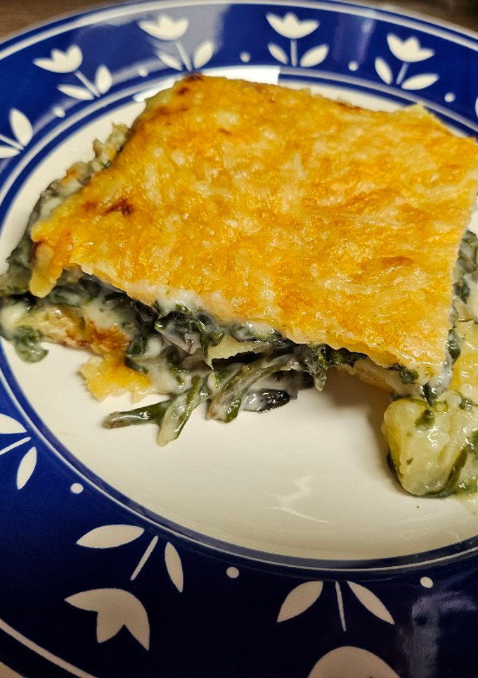 Una foto de Pastel de acelgas