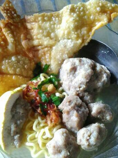 Foto resep Bakso pangsit