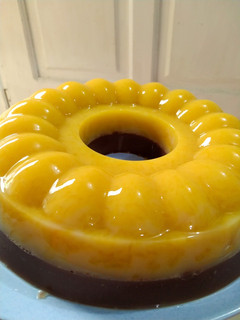 Foto resep Puding Coklat labu Kuning