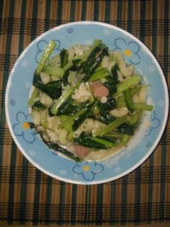 Foto resep Tumis Sawi Hijau Makaroni