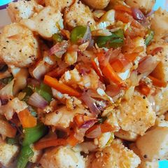 A picture of Idly Manchurian.