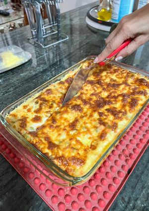 Una foto de Lasagna de pollo