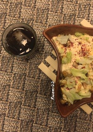 صورة لوصفة صينيه بطاطس ودجاج 🍴