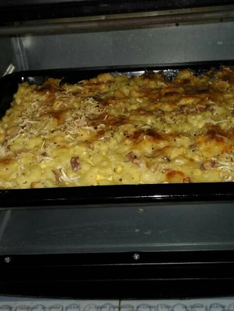 Recipe Macaroni and cheese baked aka schootel the Can Spoil the Tongue Delicious