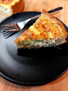 Foto principal de Pastel de puerro con bacon
