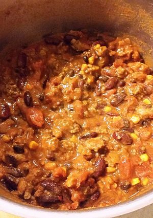 A picture of Beef & Chorizo Chili.