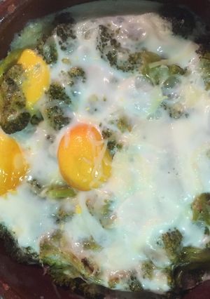 Una foto de Cazuela de brócoli con bacon