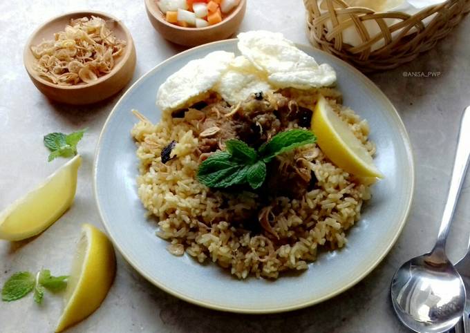 Ini dia! Bagaimana cara buat Nasi Kebuli Kambing yang nikmat