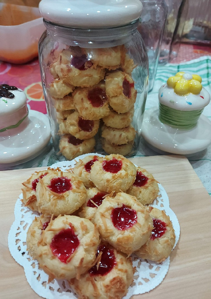 Foto resep Thumbprint Cookies