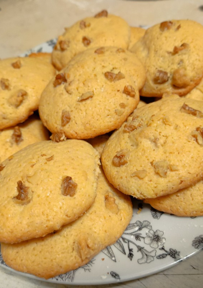 Una foto de Galletas (Con pepitas de chocolate o con nueces)