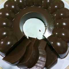 รูปของ Dodol agar-agar coklat wong palembang