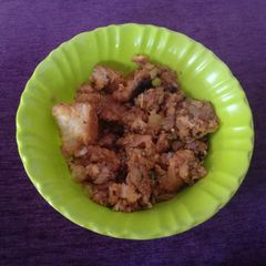 A picture of Masala Pav.