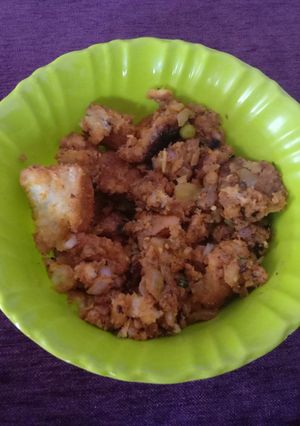 A picture of Masala Pav.