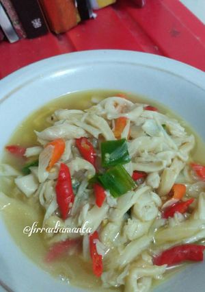 Foto resep Tumis jamur supa pedas
