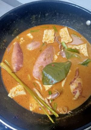 Foto resep Gulai Cumi Bunting
