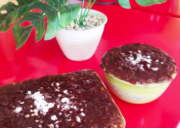 Bagaimana Menyiapkan Healthy Dessert Box (Chocolate avocado chia pudding) yang Lezat Sekali