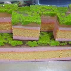 💗💚 Cake Lapis Puding Busa + Lumut 💚💗 রেসিপির প্রধান ছবি