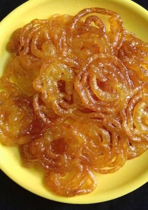 A picture of Aloo jalebi.