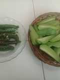 CABE IJO GORENG GAREM dan LALAP LABU