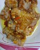 Thịt chiên ram nước mắm