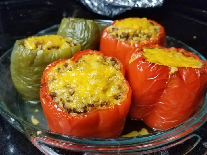 Cara Gampang Membuat Resep Paprika Isi (Stuffed Bell Pepper) yang Enak Banget
