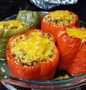 Cara Gampang Membuat Resep Paprika Isi (Stuffed Bell Pepper) yang Enak Banget