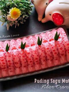 Foto resep Puding Sagu Mutiara Fiber Creme