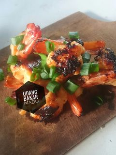 Foto resep UDANG BAKAR MADU #kamismanis#bikinramadanberkesan