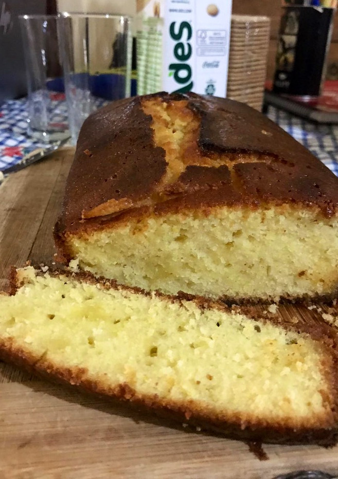 Una foto de Budín de naranja