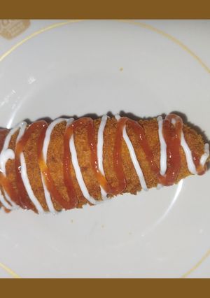 Foto resep Corndog sosis simple