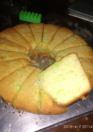 Foto resep Bolu tape ketan hijau